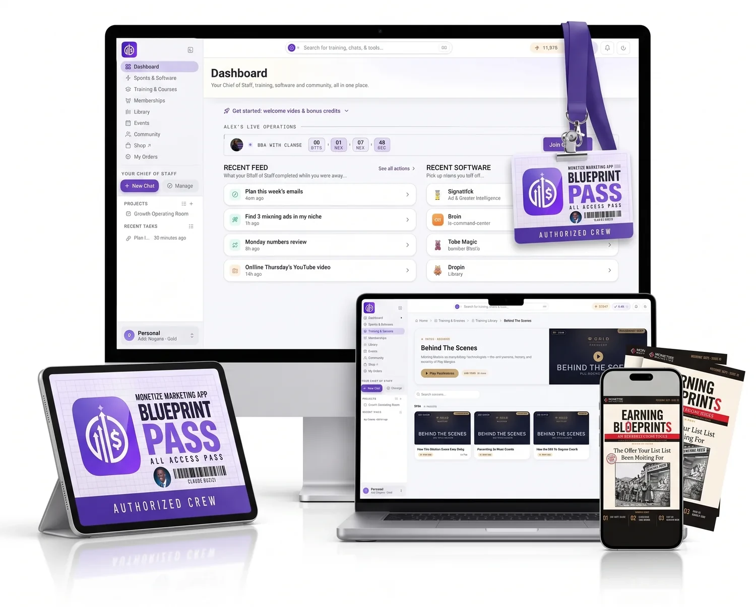 This week on the site: a Monetize Marketing feed, What's Going Up This Week, with a new build video on desktop and tablet